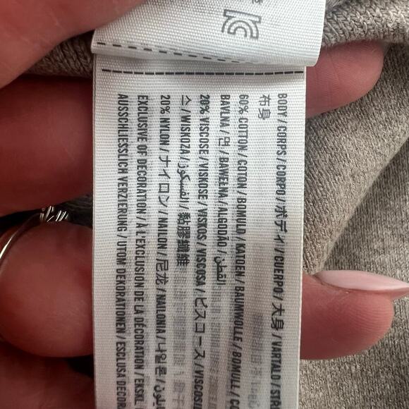 Abercrombie & Fitch Brown Ribbed Corset Sweetheart Neckline Bodysuit Size Medium - Picture 7 of 7